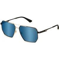 Police Men's SPLL79-61302B Geometric/Octagonal Sunglasses