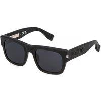 Police Men's SPLP33E540703 Square/Rectangle Sunglasses in Black