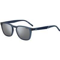 HUGO Men's HG-1306S-PJP Square/Rectangle Sunglasses in Blue