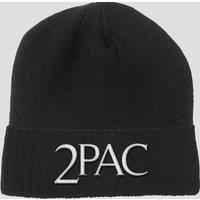Tupac Shakur Beanie Hat 2PAC Logo Beanie Hat in Black