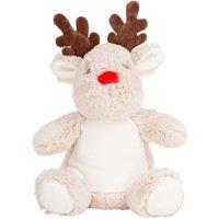 Mumbles Printme Reindeer Plush Toy in Brown