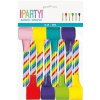 Unique Party Candy Cane Party Blower (Pack Of 8)