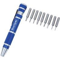 Bluespot Tools 9-in-1 Screwdriver Bit Set
