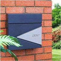 St Helens Modern Mail Box, Black