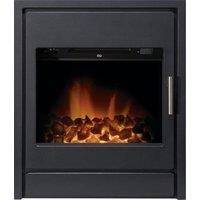 Acantha Fires & Fireplaces Acantha Alta Electric Inset Stove in Black with Remote Control