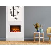 Acantha Fires & Fireplaces Acantha Aspire 50 Fully Inset Media Wall Electric Fire in Black