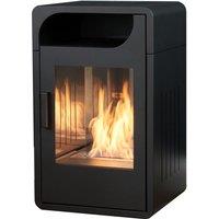 Adam Fires & Fireplaces Bellini Bio Ethanol Stove in Black