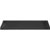 Acantha Fires & Fireplaces Acantha Hearth in Slate Venetian Plaster Effect in Black