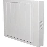 Adam Fires & Fireplaces Adam Sola Ceramic-IQ 1500W Electric Radiator in White with Smart WiFi Control