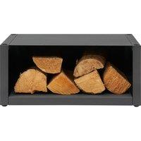 OKO Bio Ethanol Fires OKO S1/S2 Bio Ethanol Stove Log Store in Charcoal Grey
