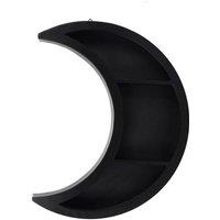 KDMD Crescent Moon Shelf in Black