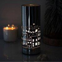 KDMD Christmas Village Electric Aroma Lamp in Black
