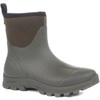 Pavers Men's Ankle Wellington Boots in Green | Size: 7