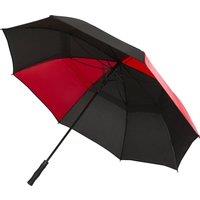 Floso Men's Jeff Windproof Golf Umbrella in Red