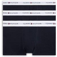 Tommy Hilfiger Men's Signature 3 Pack Cotton Trunks - Navy | Size: XL