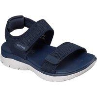 Skechers Women's Summits Sandal Adjustable Mesh Qtr Strap w/Yoga Foam in Navy | Size: 3