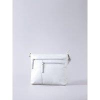 Lakeland Leather Women's Winleigh' Leather Cross Body Bag in White