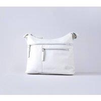 Lakeland Leather Women's Winleigh' Leather Shoulder Bag in White