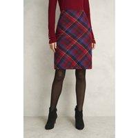 Hobbs London Women's Daphne Skirt in Red | Size: 12