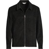 Lands' End Men's Cord Shacket in Black | Size: 2XL