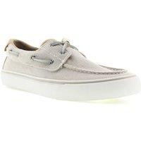 Sperry Men's Helm 2-Eye Sneaker in Grey | Size: 8