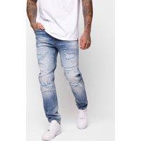 Valere Milano Men's Acqua Jean in Blue | Size: 36R