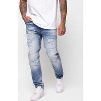 Valere Milano Men's Acqua Jean in Blue | Size: 38R