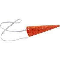 tectake Carrot Nose On Elastic in Orange