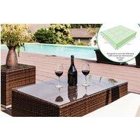 St Helens Home & Garden Water Resistant Large Garden Set Cover - Will Cover 7 Pieces in Green