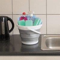 St Helens 5L Collapsible Bucket in Grey