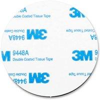 St Helens Double-Sided Round Adhesive Mounting Pads Round Grey 6 x 0.5 x 6cm | Size: 6 x 0.5 x 6 cm