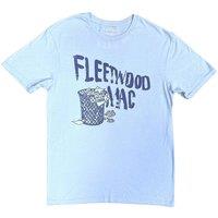 Rock Off officially Licensed Products Fleetwood Mac Live In London T-Shirt in Blue | Size: Medium