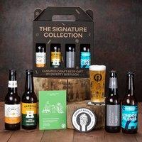 QWERTY Beer Box The Signature Craft Lager Collection in Brown | Size: 1 Pack