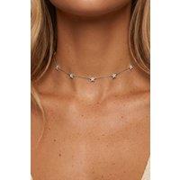 MUCHV Women's Gold or Silver Necklace With Star Charms