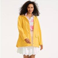 Lands' End Women's Waterproof A-line Squall Rain Jacket in Yellow | Size: 16-18