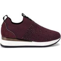 KG Kurt Geiger Women's 'Lara2' Trainers in Wine | Size: 8