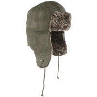 Eastern Counties Leather Women's Bourn Sheepskin Pilot Hat in Brown | Size: Large