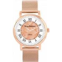 Krug-Baumen Women's KBWS-13-VAR 38mm Quartz Watch in Rose Gold