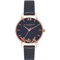 Olivia Burton Women's OB16CH06 30mm Quartz Watch in Black