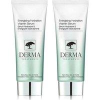 Derma Treatments Women's Energising Hydration Vitamin Serum 15ml x 2 Duo Set in White | Size: 30ml