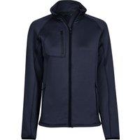 TEE JAYS Women's Stretch Fleece Jacket in Navy | Size: 12