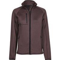 TEE JAYS Women's Stretch Fleece Jacket in Grape | Size: 8