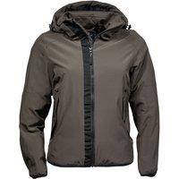 TEE JAYS Women's Urban Adventure Padded Jacket in Dark Olive | Size: Medium