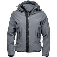 TEE JAYS Women's Urban Adventure Padded Jacket in Grey | Size: 2XL
