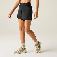 Dare 2b Women's Nimble 2-in-1 Active Shorts in Jet Black | Size: 8