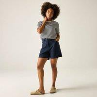 Regatta Women's Liza Casual Shorts in Mid Navy | Size: 20