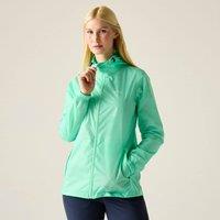 Regatta Women's 'Pack-It III' Waterproof Packaway Jacket in Aqua | Size: 14