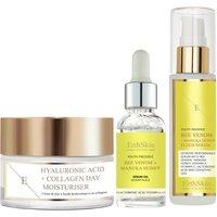 Erth Skin London Women's Hyaluronic acid Collagen Cream 50ml + Bee Venom Serum 60ml & Oil 30ml in White