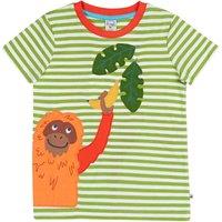 Frugi Sid Circular T-shirt in Green | Size: 9-10 Years
