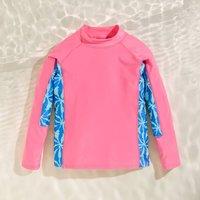 Regatta Hoku II Long Sleeved Swim Top in Pink | Size: 5-6 Years